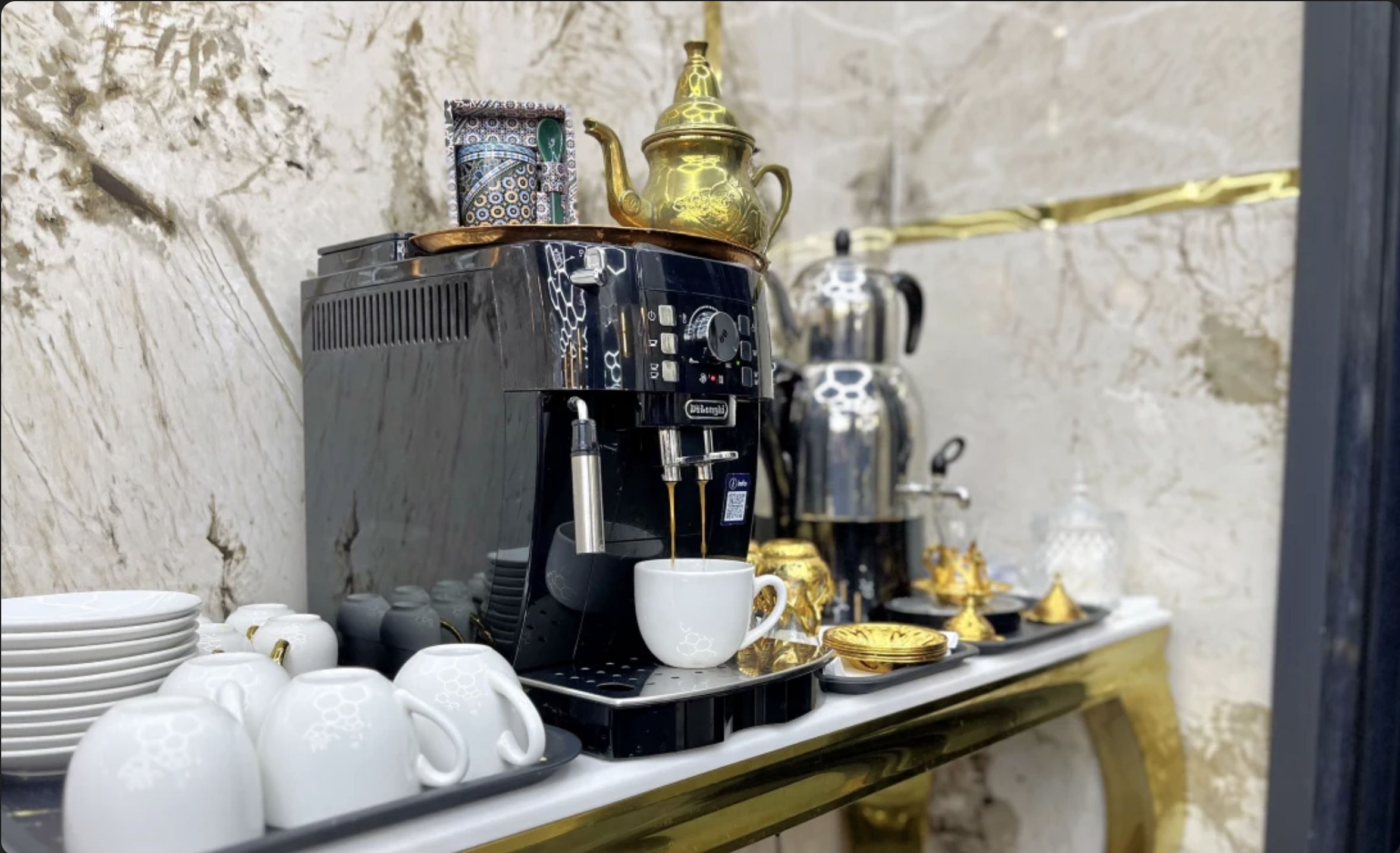 Kaffee & Tee inklusive